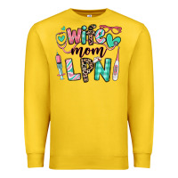 Lemon wife mom lpn licensed practical nurse Premium Sweatshirt - RanaPortraitStore