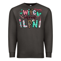 Smoke wife mom lpn licensed practical nurse Premium Sweatshirt - RanaPortraitStore