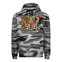 Slate Camo christmas heifers back view Premium Hoodie - RanaPortraitStore