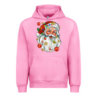 Fuchsia Pink santa with little christmas Urban Hoodie - AdoDesignShop