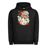 Pigment Black santa with little christmas Urban Hoodie - AdoDesignShop