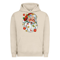 Pigment French Oak santa with little christmas Urban Hoodie - AdoDesignShop