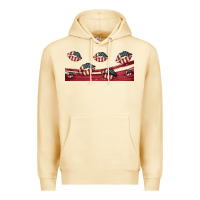 Pina Colada american flag lips 16oz libbey cup Premium Hoodie - HRA Design Shop