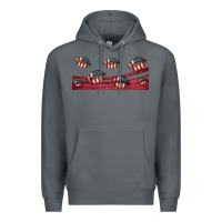 Rock american flag lips 16oz libbey cup Premium Hoodie - HRA Design Shop
