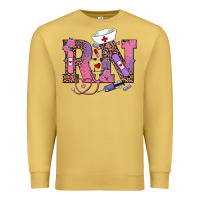 Antique Gold valentines day rn registered nurse Premium Sweatshirt - RanaPortraitStore
