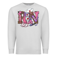 Dove Grey valentines day rn registered nurse Premium Sweatshirt - RanaPortraitStore