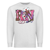 Oatmeal Heather valentines day rn registered nurse Premium Sweatshirt - RanaPortraitStore
