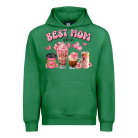 Emerald best mom ever floral coffee cups Urban Hoodie - JahusDesignShop