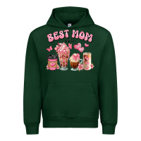 Forest Green best mom ever floral coffee cups Urban Hoodie - JahusDesignShop