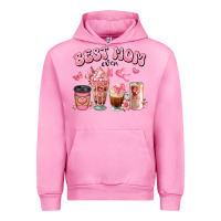 Fuchsia Pink best mom ever floral coffee cups Urban Hoodie - JahusDesignShop