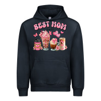 Navy best mom ever floral coffee cups Urban Hoodie - JahusDesignShop