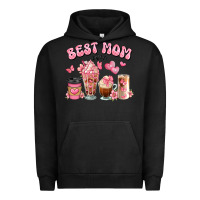 Pigment Black best mom ever floral coffee cups Urban Hoodie - JahusDesignShop