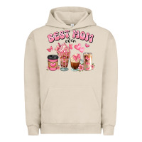 Pigment French Oak best mom ever floral coffee cups Urban Hoodie - JahusDesignShop
