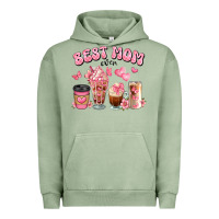 Pigment Oil Green best mom ever floral coffee cups Urban Hoodie - JahusDesignShop