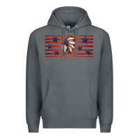 Rock patriotic native american headdress 16oz libbey cup Premium Hoodie - HRA Design Shop