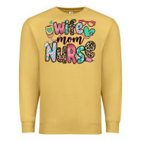 Antique Gold wife mom nurse Premium Sweatshirt - RanaPortraitStore