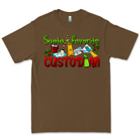 Cacao Santa's Favorite Custodian Premium Tee - LillyAllenDesigns