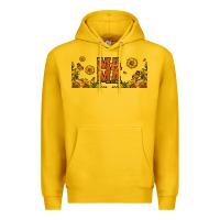 Lemon sunflowers and butterflies mama 16oz libbey cup Premium Hoodie - HRA Design Shop