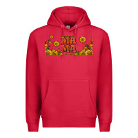 Cardinal sunflowers and butterflies mama 16oz libbey cup Premium Hoodie - HRA Design Shop