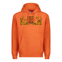 Carrot sunflowers and butterflies mama 16oz libbey cup Premium Hoodie - HRA Design Shop