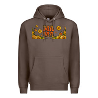 Coffee sunflowers and butterflies mama 16oz libbey cup Premium Hoodie - HRA Design Shop