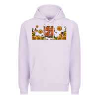Lilac sunflowers and butterflies mama 16oz libbey cup Premium Hoodie - HRA Design Shop