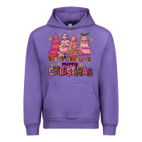 Tulip pink christmas trees Urban Hoodie - AdoDesignShop
