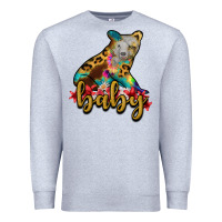 Heather Grey baby bear Premium Sweatshirt - RanaPortraitStore