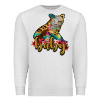 Oatmeal Heather baby bear Premium Sweatshirt - RanaPortraitStore