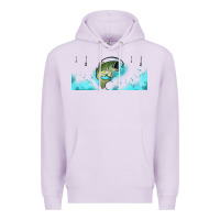 Lilac jumping bass fishing 16oz libbey cup Premium Hoodie - HRA Design Shop