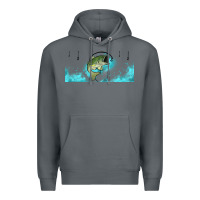 Rock jumping bass fishing 16oz libbey cup Premium Hoodie - HRA Design Shop