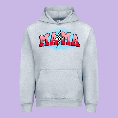 Mama Lightning Bolt Urban Hoodie Designed By Jahusdesignshop