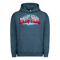 Pigment Midnight Navy mama lightning bolt Urban Hoodie - JahusDesignShop
