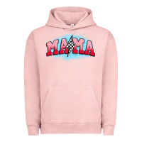 Pigment Salmon mama lightning bolt Urban Hoodie - JahusDesignShop