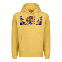 Antique Gold floral 4th of july crew 16oz libbey cup Premium Hoodie - HRA Design Shop