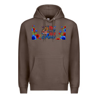 Coffee floral 4th of july crew 16oz libbey cup Premium Hoodie - HRA Design Shop