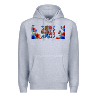 Heather Grey floral 4th of july crew 16oz libbey cup Premium Hoodie - HRA Design Shop