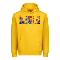 Lemon floral 4th of july crew 16oz libbey cup Premium Hoodie - HRA Design Shop