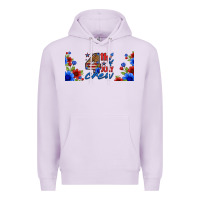 Lilac floral 4th of july crew 16oz libbey cup Premium Hoodie - HRA Design Shop