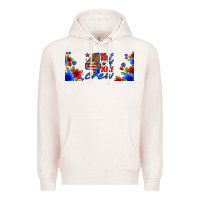 Pale Pink floral 4th of july crew 16oz libbey cup Premium Hoodie - HRA Design Shop
