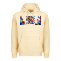 Pina Colada floral 4th of july crew 16oz libbey cup Premium Hoodie - HRA Design Shop