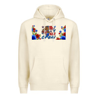 Sandshell floral 4th of july crew 16oz libbey cup Premium Hoodie - HRA Design Shop