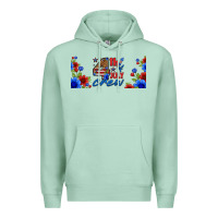 Seafoam floral 4th of july crew 16oz libbey cup Premium Hoodie - HRA Design Shop