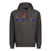 Smoke floral 4th of july crew 16oz libbey cup Premium Hoodie - HRA Design Shop