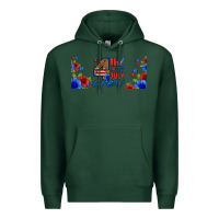 Sports Green floral 4th of july crew 16oz libbey cup Premium Hoodie - HRA Design Shop