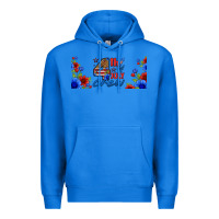 True Royal floral 4th of july crew 16oz libbey cup Premium Hoodie - HRA Design Shop