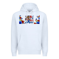 White floral 4th of july crew 16oz libbey cup Premium Hoodie - HRA Design Shop