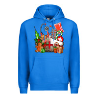 True Royal nurse  and christmas Premium Hoodie - AdoDesignShop