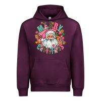 Mauve Wine merry christmas santa Urban Hoodie - AdoDesignShop