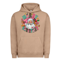 Pigment Burro merry christmas santa Urban Hoodie - AdoDesignShop